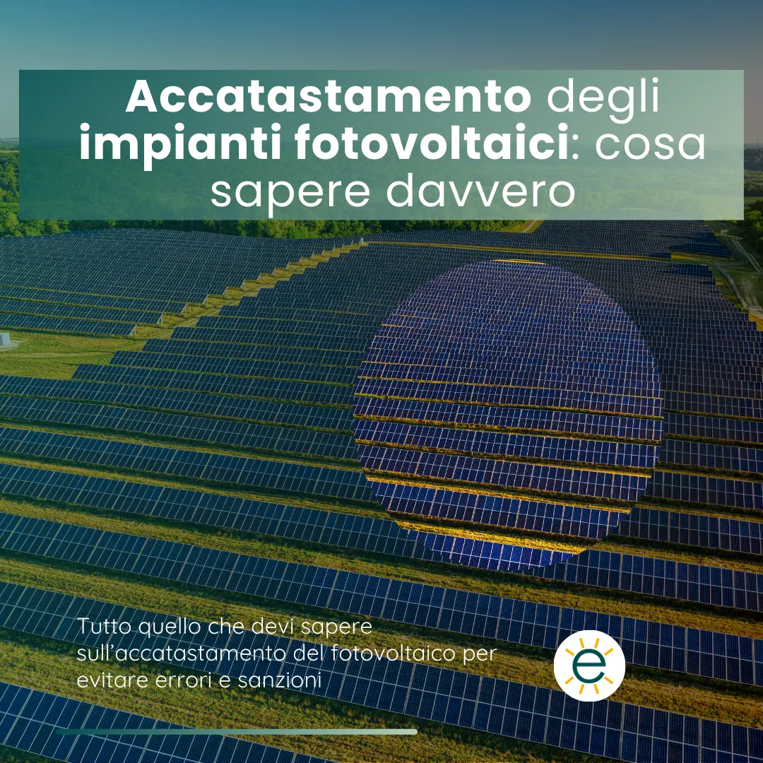 Accatastamento impianto fotovoltaico