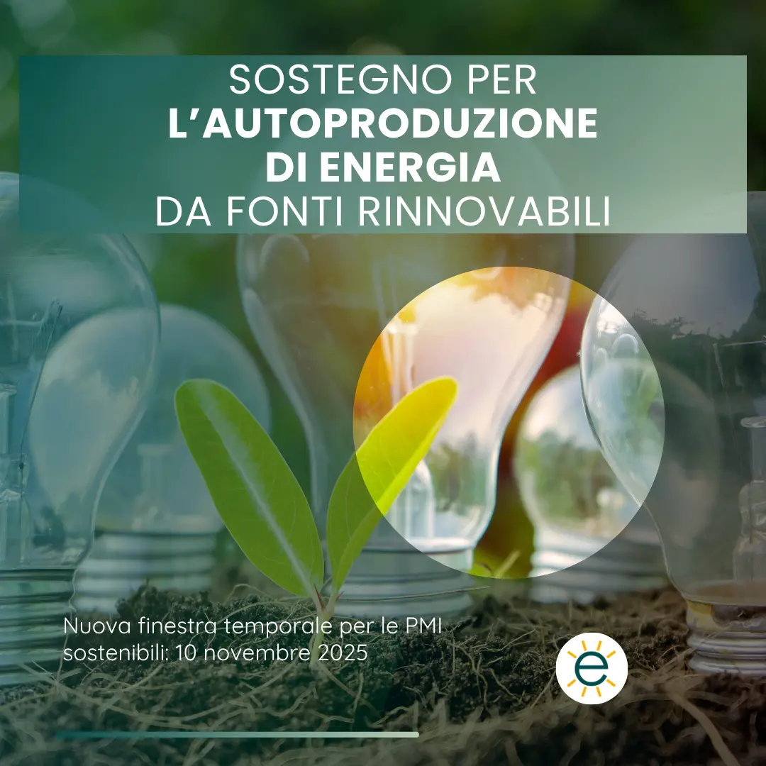 Incentivi energia rinnovabile PMI