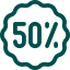 50%
